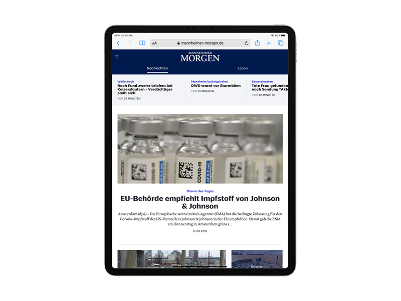 E-Paper-Abo Südhessen Morgen